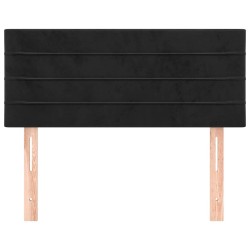 Tête de lit Noir 90x5x78/88 cm Velours 627817627817