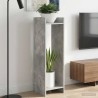 Support de Plante 2 pc Gris Béton 30 x 30 x 100 cm 627818627818