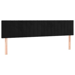 Têtes de lit Noir 160 x 5 x 78/88 cm Velours 627820627820