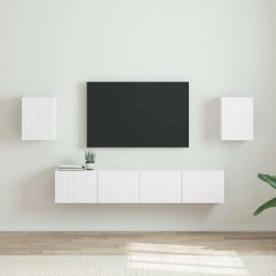 Meuble TV mural 2 pcs Blanc 30 x 31 x 40 cm Bois d'ingénierie 627822627822
