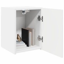Meuble TV mural 2 pcs Blanc 30 x 31 x 40 cm Bois d'ingénierie 627822627822