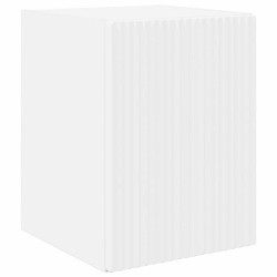 Meuble TV mural 2 pcs Blanc 30 x 31 x 40 cm Bois d'ingénierie 627822627822