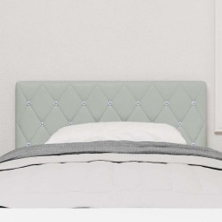 Tête de lit Gris clair 90 cm Velours 627824627824