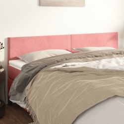 Têtes de lit Rose 180x5x78/88 cm Velours 627826627826