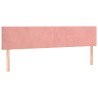 Têtes de lit Rose 180x5x78/88 cm Velours 627826627826