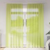 Rideaux en voile à œillets 2 pcs vert pomme 627828627828