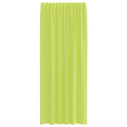 Rideaux en voile à œillets 2 pcs vert pomme 627828627828