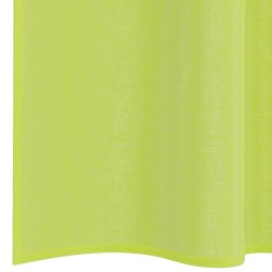 Rideaux en voile à œillets 2 pcs vert pomme 627828627828