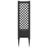 Trellis avec pique Anthracite 43 x 6 x 165 cm PP 627832627832