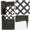 Trellis avec pique Anthracite 43 x 6 x 165 cm PP 627832627832