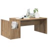 Table basse Chêne artisanal 90 x 45 x 35 cm Bois d'ingénierie 627843627843
