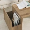 Table basse Chêne artisanal 90 x 45 x 35 cm Bois d'ingénierie 627843627843