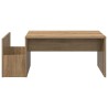 Table basse Chêne artisanal 90 x 45 x 35 cm Bois d'ingénierie 627843627843