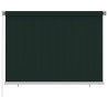 Store roulant d'extérieur 205 (l) x 140 (H) cm vert foncé HDPE 627845627845