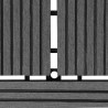 Carreau de terrasse 22 pcs Gris 30 x 30 cm WPC 627847627847