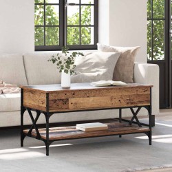Table basse Bois Ancien 100 x 50 x 50 cm Bois d'ingénierie 627854627854