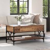 Table basse Bois Ancien 100 x 50 x 50 cm Bois d'ingénierie 627854627854
