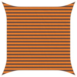 Voile d'ombre Orange et marron 3 x 3 m 100 % polyester Oxford 627857627857