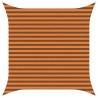 Voile d'ombre Orange et marron 3 x 3 m 100 % polyester Oxford 627857627857