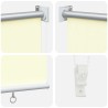 Store roulant extérieur protection UV Crème 65 x 230 cm (L x H) 627864627864
