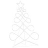 Lumière en forme d'arbre de Noël Multicolore 78 x 58 cm PVC 627876627876