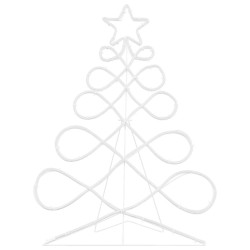 Lumière en forme d'arbre de Noël Multicolore 78 x 58 cm PVC 627876627876