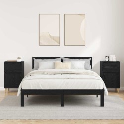 Cabinet de chevet avec tiroir 2 pcs Chêne noir 40 x 35 x 70 cm 627881627881