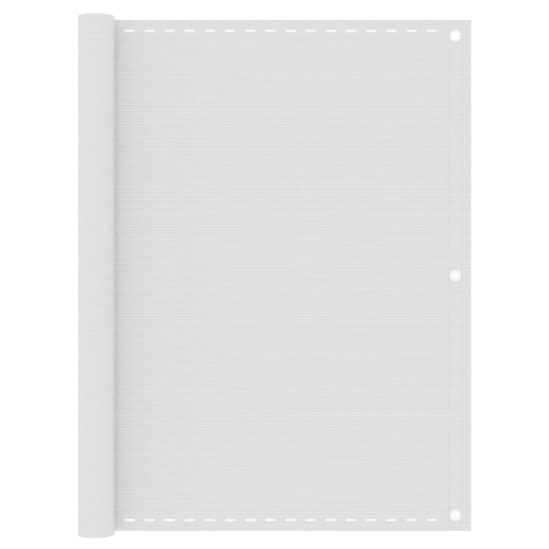 Écran de balcon Blanc 120x300 cm PEHD 627883627883