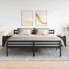 Tables de chevet (lot de 2) avec 2 tiroirs noires 40 x 36 x 50 cm 627906627906