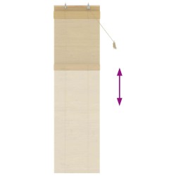Store enrouleur Naturel 50 x 220 cm Bambou 627918627918