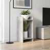 Support de Plante 2 pc Gris Béton 30 x 30 x 60 cm 627921627921