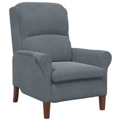 fauteuil Gris foncé Velours 627923627923