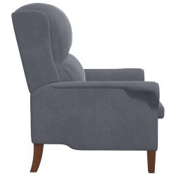 fauteuil Gris foncé Velours 627923627923