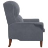 fauteuil Gris foncé Velours 627923627923