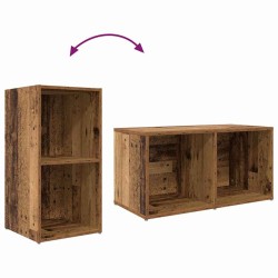 Ensemble meuble TV Marron 72 x 35 x 37 cm Bois d'ingénierie 627924627924