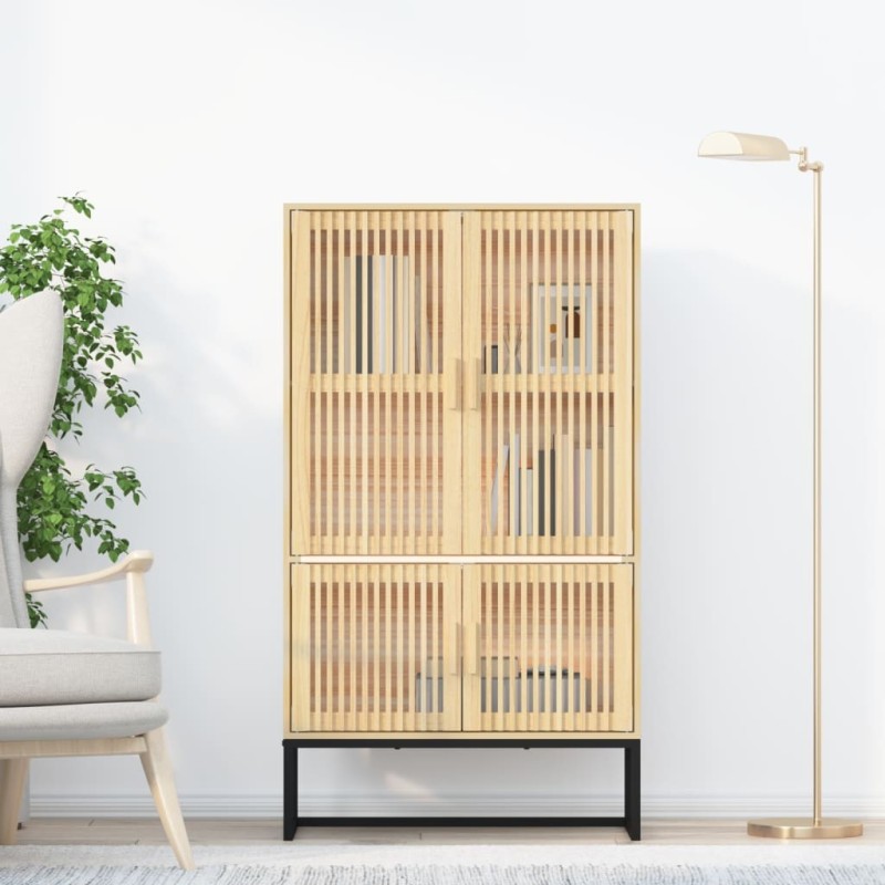 Buffet haut 70x35x125 cm bois d'ingénierie 627925627925