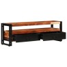 Meuble TV 120x30x40 cm Bois de Sesham solide 627926627926
