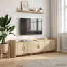 Meuble TV 168 x 33 x 47 cm Chêne Sonoma Bois d'ingénierie 627927627927