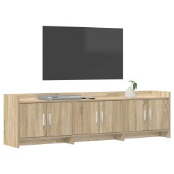 Meuble TV 168 x 33 x 47 cm Chêne Sonoma Bois d'ingénierie 627927627927