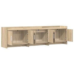 Meuble TV 168 x 33 x 47 cm Chêne Sonoma Bois d'ingénierie 627927627927