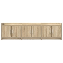 Meuble TV 168 x 33 x 47 cm Chêne Sonoma Bois d'ingénierie 627927627927