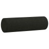 Canapé 2 places avec oreillers décoratifs noir 140 cm tissu 627933627933