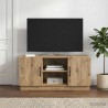 Meuble TV 102 x 34,5 x 47 cm Chêne artisanal Bois d'ingénierie 627944627944