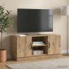 Meuble TV 102 x 34,5 x 47 cm Chêne artisanal Bois d'ingénierie 627944627944