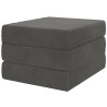 Canapé-lit pliable 75 x 67 x 45 cm Gris foncé 627949627949