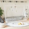 Cadre de lit pour enfants blanc 80x200 cm bois de pin massif 627952627952