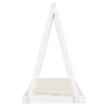 Cadre de lit pour enfants blanc 80x200 cm bois de pin massif 627952627952