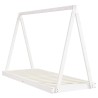 Cadre de lit pour enfants blanc 80x200 cm bois de pin massif 627952627952