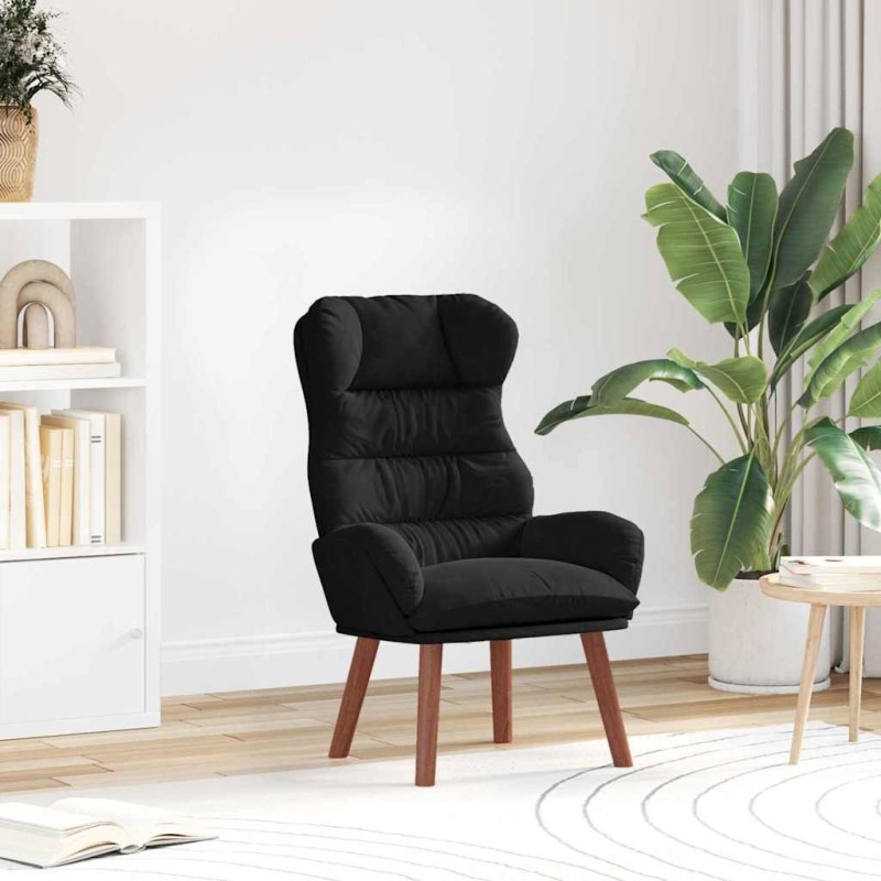 fauteuil Noir 69 x 74 x 93 cm Velours 627953627953