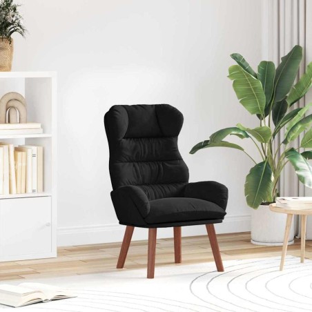 fauteuil Noir 69 x 74 x 93 cm Velours 627953627953